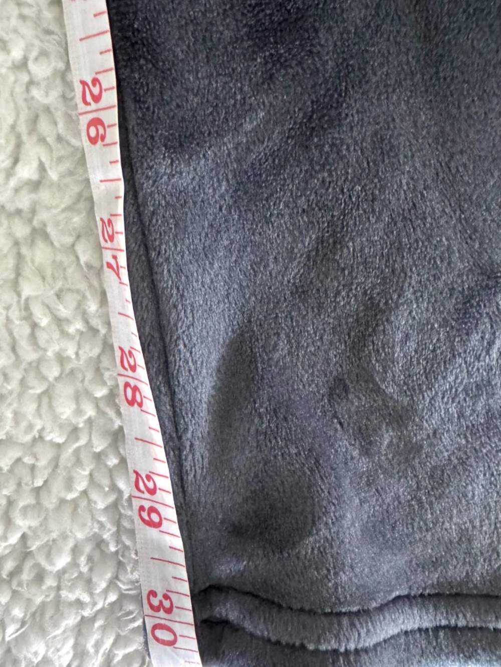Natori Pants Womens XL Velour Charcoal Gray Pull On Soft Stretchy High Rise Cozy - Picture 5 of 6